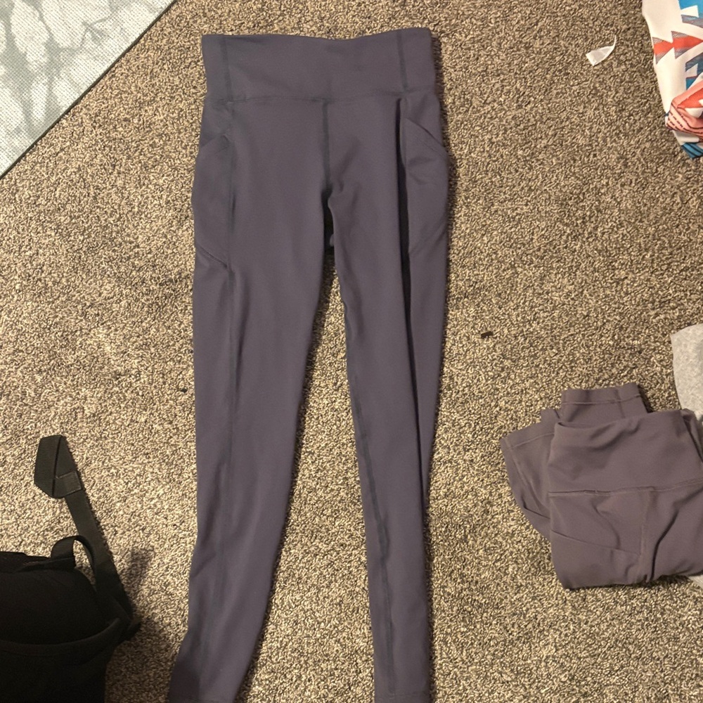GB Girls Purple Leggings